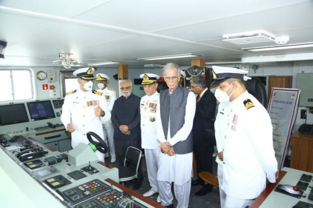 Second KASHMIR Class PMSS 144 Maritime Patrol Vessel inducted to the fleet of PAKISTAN Maritime Security Agency