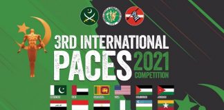 Sri Lanka Bags Gold Medal As 3rd International PACES Competition Successfully Culminates At Ayub Stadium In Lahore