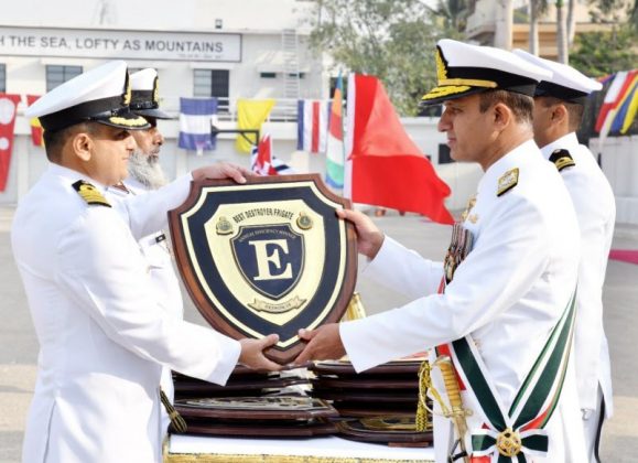 CNS Admiral Muhammad Amjad Khan Niazi said that PAKISTAN NAVY ever ready to give befitting response to any misadventures