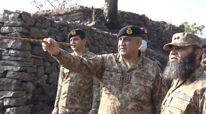 COAS General Qamar Javed Bajwa Lauds High Morale And Combat Readiness of Troops During Visits Forward Areas Along LOC