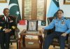 Commander Royal Bahrain Naval Held One On One Important Meeting With CAS Air Chief Marshal Zaheer Ahmed Babar At AIR HQ Islamabad