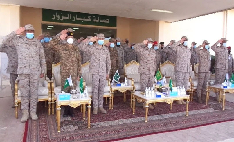 Joint military exercise between PAKISTAN and Saudi Arabia begins