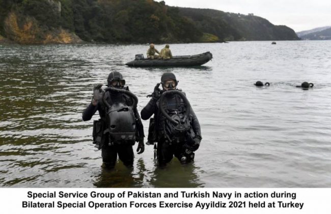 PAK-TURK special forces conduct ‘AYYILDIZ-2021’ exercise in Istanbul