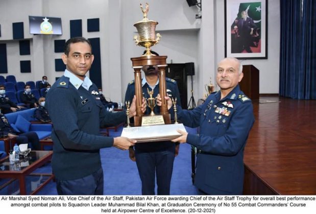 PAKISTAN AIR FORCE Ace holds the graduation Ceremony of No 55 Combat Commanders Course