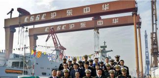 PAKISTAN Iron Brother CHINA Launches The 4th Type 054 AP Stealth And Advanced Warship For PAKISTAN NAVY