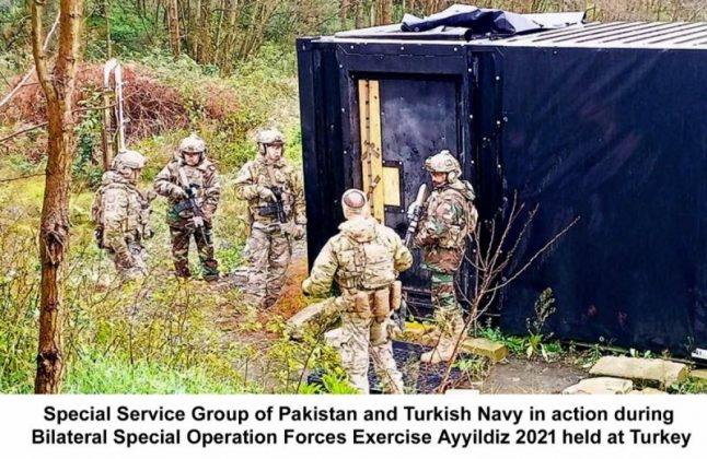 PAKISTAN NAVY SSGN participates in 'AYYILDIZ' exercise in TURKEY