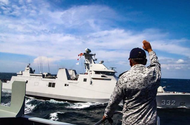 PAKISTAN NAVY Warship PNS TUGHRIL Conducts Bilateral Naval Exercise 'Lion Star' With Sri Lankan Navy During Official Visit To Sri Lanka