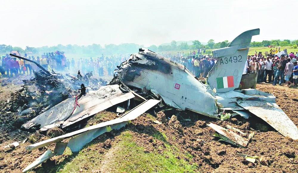 indian Wing Commander Burnt Alive As Another indian air force MiG-21 Bison Aircraft Crashes in Rajasthan Due To Traditional Technical Glitch