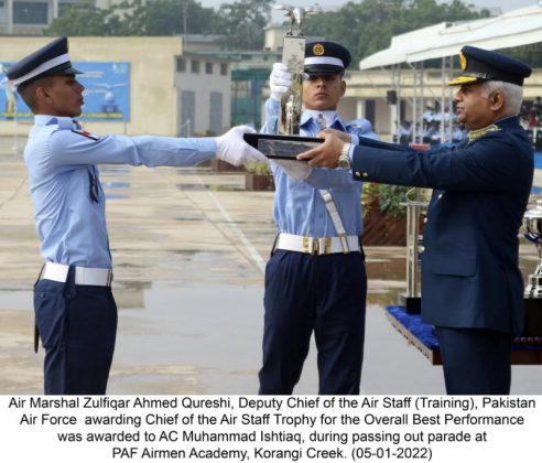 1,824 Aero Apprentices pass out from PAF Airmen Academy
