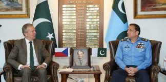 Ambassador Of Czech Republic Held One On One Important Meeting With CAS Air Chief Marshal Zaheer Ahmed Babar At AIR HQ Islamabad