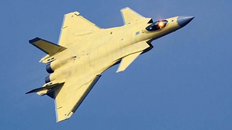 CHINESE J-20 Long Range Stealth Fighter with locally built WS-15 Engine