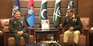 Deputy Chief Of TURKISH General Staff Held One On One Important Meeting With CAS Air Chief Marshal Zaheer Ahmed Babar At AIR HQ Islamabad