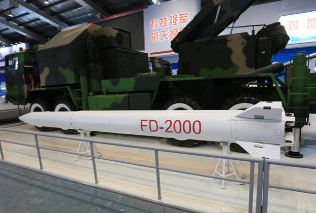 Missile of CHINESE FD-2000 Medium to Long Range Air Defense System