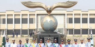 PAF Airmen Academy Holds Passing Out Parade Of Aero Apprentices At Korangi Creek In Karachi