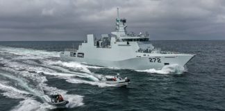 PAKISTAN NAVY Stealth Warship PNS TABUK Visits Duqm Port In Oman As Part Of Regional Maritime Security Patrol In The North Arabian Sea