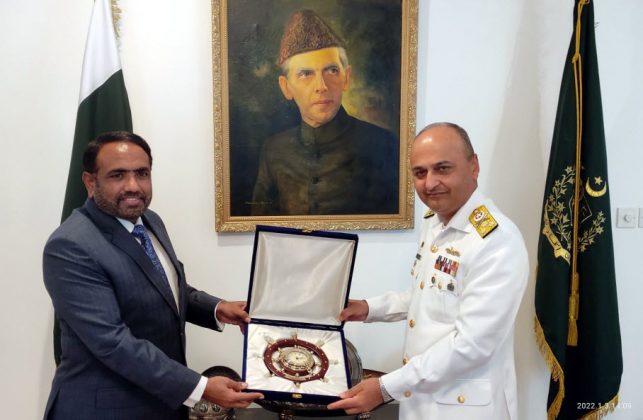 PAKISTAN NAVY Warships PNS MADADGAR and PNS RAN NAWAR And Submarine PNS HAMZA Visited Port Sultan Qaboos In Oman As Part Of Overseas Deployment