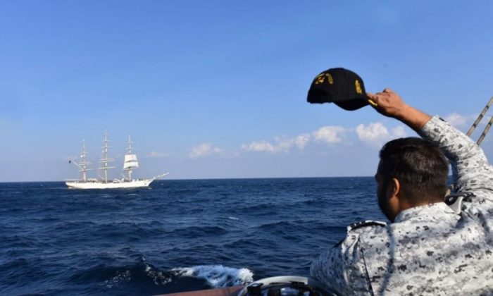 PAKISTAN NAVY flotilla and submarine visits Oman port