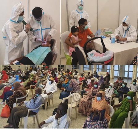 PNS ALAMGIR visits Tanzania and establishes free medical camp