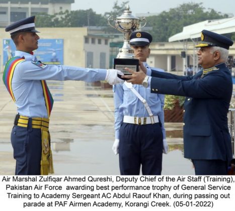 Passing Out Parade Of Aero Apprentices Held At PAF Base in Korangi Creek