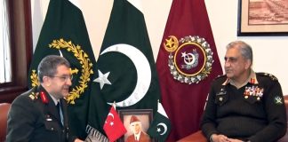 TURKISH Deputy Chief of General Staff Held One On One Important Meeting With COAS General Qamar Javed Bajwa At GHQ Rawalpindi
