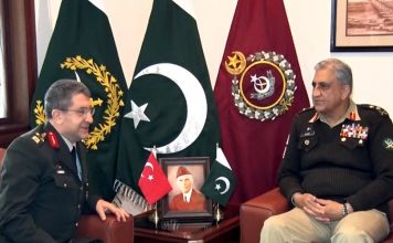 TURKISH Deputy Chief of General Staff Held One On One Important Meeting With COAS General Qamar Javed Bajwa At GHQ Rawalpindi