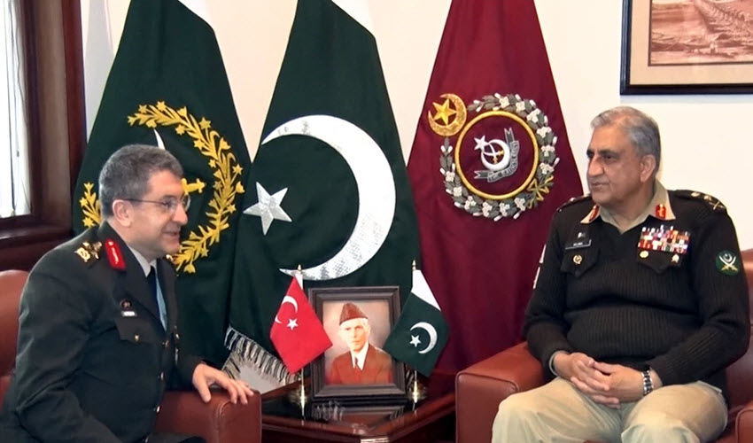 TURKISH Deputy Chief of General Staff Held One On One Important Meeting With COAS General Qamar Javed Bajwa At GHQ Rawalpindi