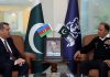 Ambassador Of AZERBAIJAN His Excellency Mr. Khazar Farhadov Held One On One Important Meeting With CNS Admiral Muhammad Amjad Khan Niazi At NAVAL HQ Islamabad