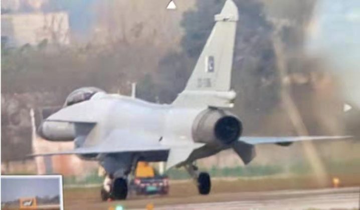 PAF J-10C Spotted in ISLAMABAD in SACRED PAKISTANI Colors