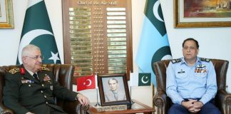 CGS TURKISH ARMED FORCES His Excellency General Yasar Guler Held One On One Important Meeting With CAS Air Chief Marshal Zaheer Ahmed Babar At AIR HQ Islamabad