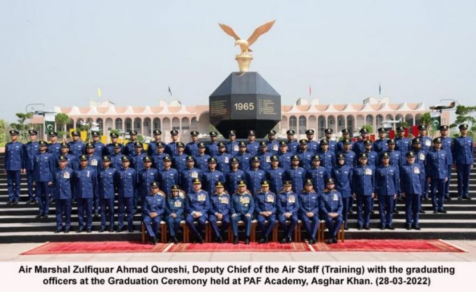 Graduation ceremony held at PAF Academy Asghar Khan