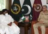 Minister of Defence Nigeria H.E Major General Bashir Salihi Magashi (Retd) Held One On One Important Meeting With COAS General Qamar Javed Bajwa At GHQ Rawalpindi