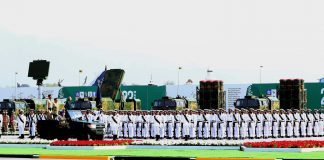 PAKISTAN ARMED FORCES Displays Full Military Might With The Display Of Lethal And Hi-Tech Weapons - Stealth Fighter Jets - Air Defense Systems And Combat Drones On PAKISTAN DAY Military Parade 2022