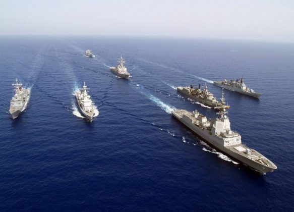 PAKISTAN NAVY Flotilla Visits Doha Port In Qatar To Participate In Doha International Maritime Defense Exhibition DIMDEX-22