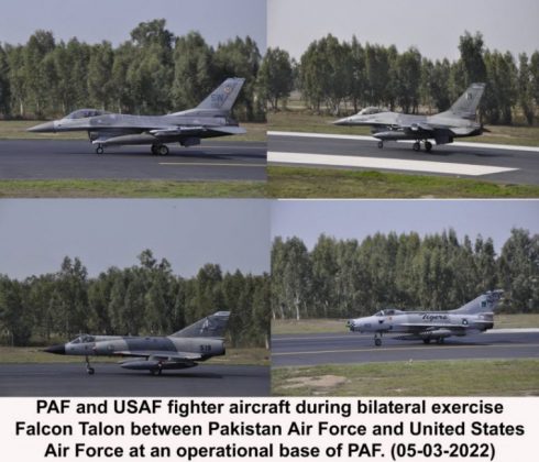 PAKISTAN and united states air exercise Falcon Talon culminates at the Operational Air Base of PAKISTAN AIR FORCE
