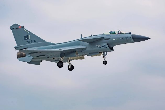Why PAKISTAN’s New J-10C Fighters Have F-22-Style ‘Golden’ Stealth Canopies