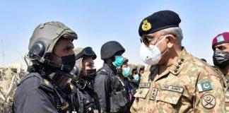 COAS General Qamar Javed Bajwa Reviews The Combat Readiness And Operational Preparedness Of Troops Deployed In Chakothi Sector Along LOC