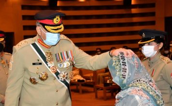 COAS General Bajwa Paid Glorious and Rich Tribute to the Fallen Soldiers and Officers of PAKISTAN ARMED FORCES