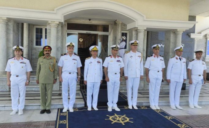 Egyptian Commander in Chief discuss Lauds Professionalism of PAKISTAN NAVY