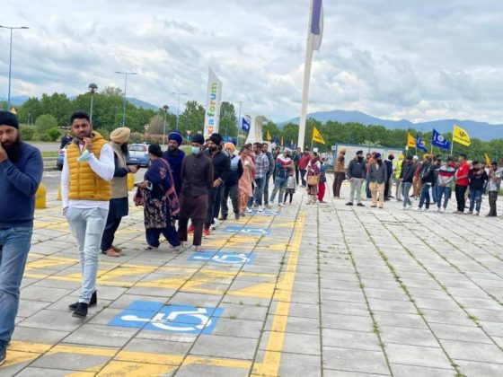 Sikh gathered for Khalistan Referendum in Italy