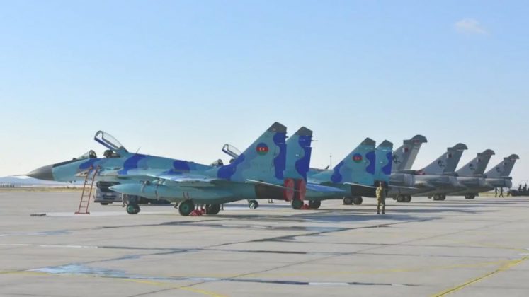 AZERBAIJAN FIGHTER JETS in International Anatolian Eagle 2022 Exercise