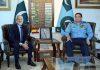 Ambassador of Spain To PAKISTAN Held One On One High-Profile Meeting With CAS Air Chief Marshal Zaheer Ahmed Babar At AIR HQ Islamabad