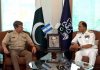 Chief of the Joint Staff of Argentina Armed Forces Held One On One Important Meeting With CNS Admiral Muhammad Amjad Khan Niazi At NAVAL HQ Islamabad