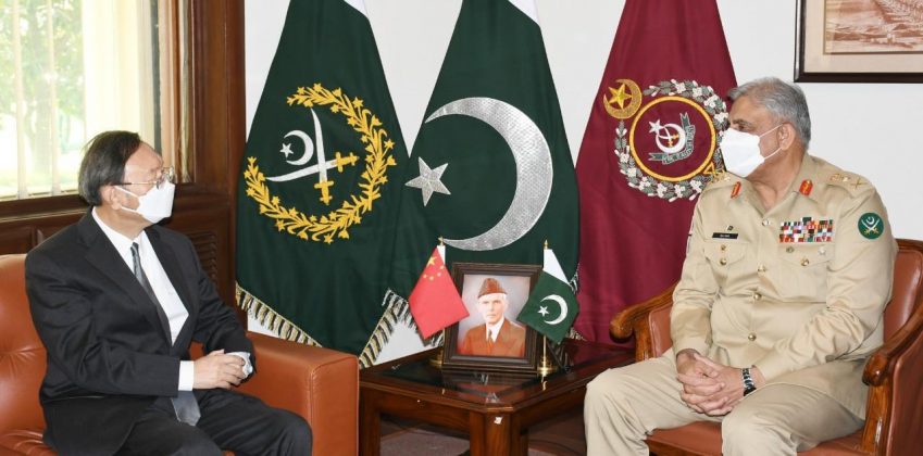 High-Ranking CHINESE Diplomat H.E Mr. Yang Jiechi Held One On One High-Profile And Important Meeting With COAS General Qamar Javed Bajwa At GHQ Rawalpindi