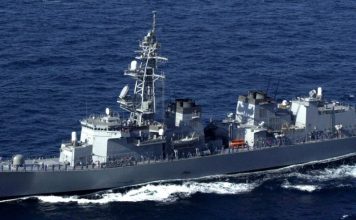 Japanese Navy Ship Harusame DD-102 Mursame Class Destroyer VIsits Karachi Port