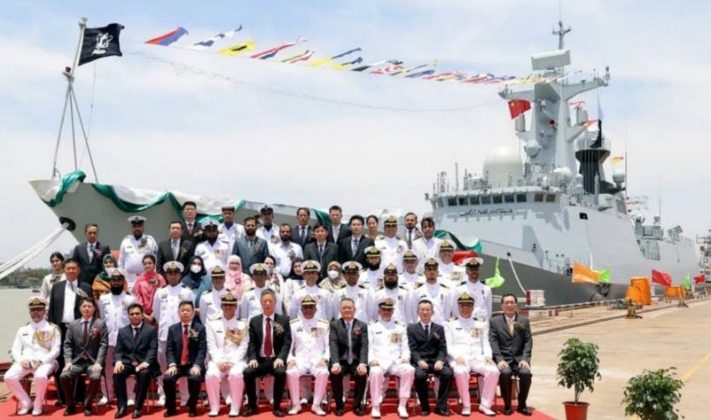 PAKISTAN Iron Brother CHINA delivers 2nd Type 054AP frigate to PAKISTAN