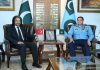 TURKISH Ambassador To PAKISTAN H.E Mr. Ihsan Mustafa Yurdakul Held One On One Important Meeting With CAS Air Chief Marshal Zaheer Ahmed Babar At AIR HQ Islamabad