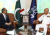 Ambassador Of Indonesia To PAKISTAN H.E Mr. Adam Mulawarman Tugio Held One On One Important Meeting With CNS Admiral Muhammad Amjad Khan Niazi At NAVAL HQ Islamabad