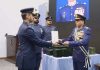 CAS Air Chief Marshal Zaheer Ahmed Babar Confers Non Operational Military Upon Officers And Junior Commissioned Officers Of PAF During An Investiture Ceremony Held At AIR HQ Islamabad