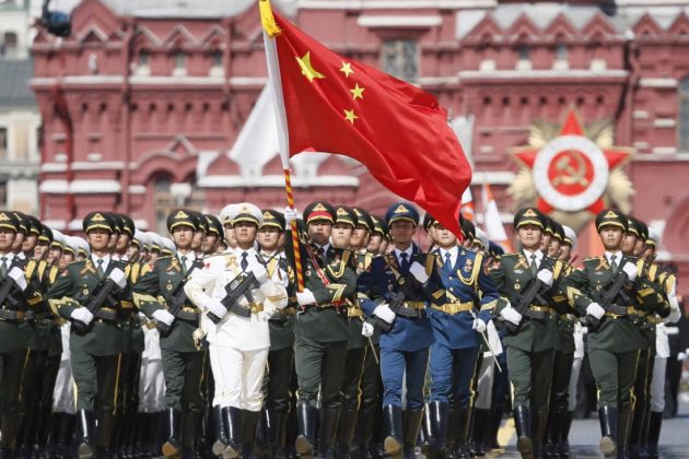 CHINESE PLA Jets and Bombers simulated an attack on a US Navy aircraft carrier group near CHINESE Territory of Taiwan