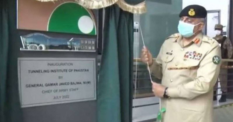 COAS General Qamar Javed Bajwa inaugurates state of the art Tunneling Institute of PAKISTAN (TIP) in Rawalpindi